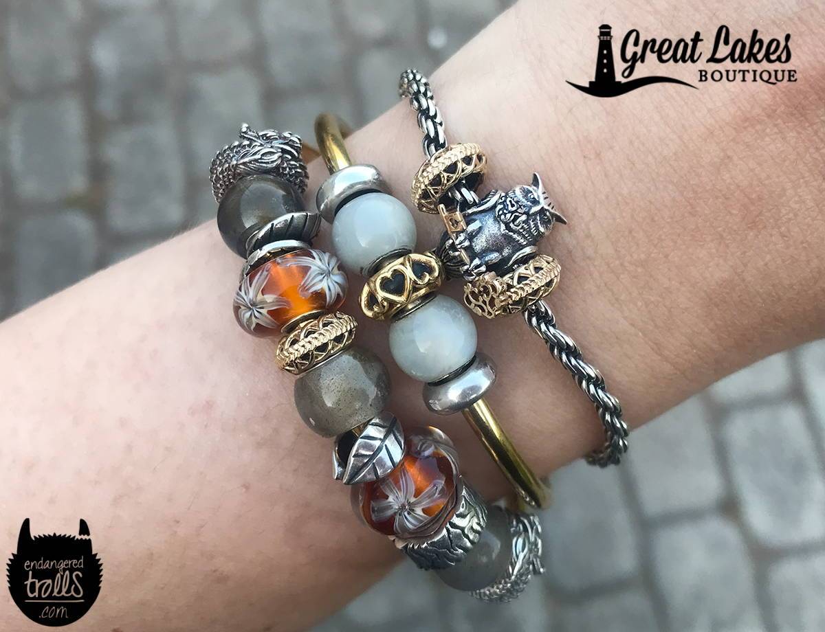 Trollbeads Round Labradorite Inspiration