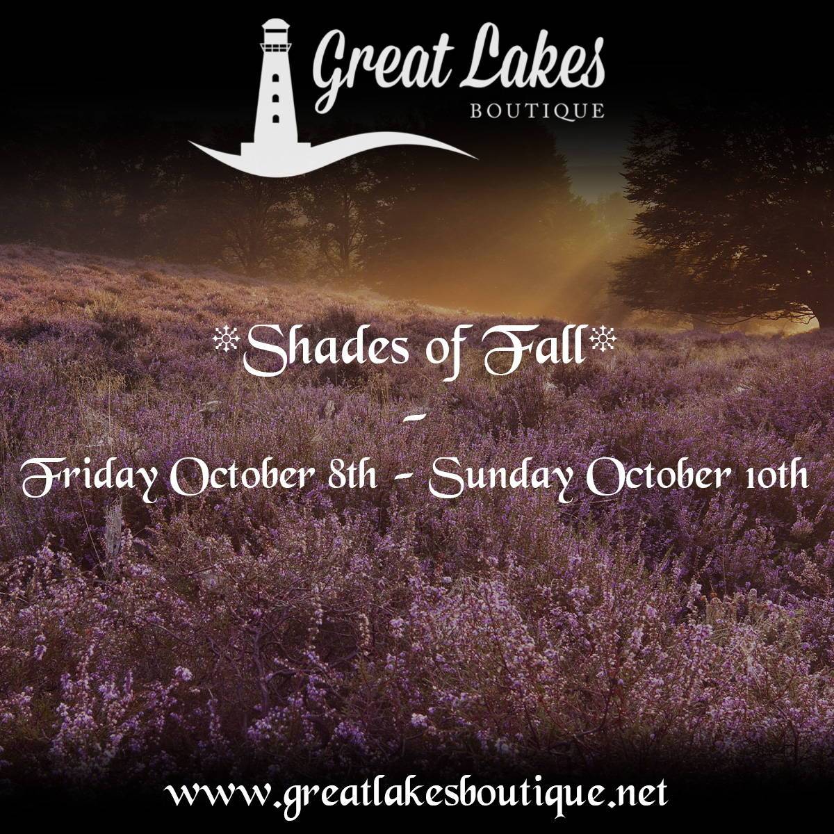 Great Lakes Boutique Shades of Fall Online Event