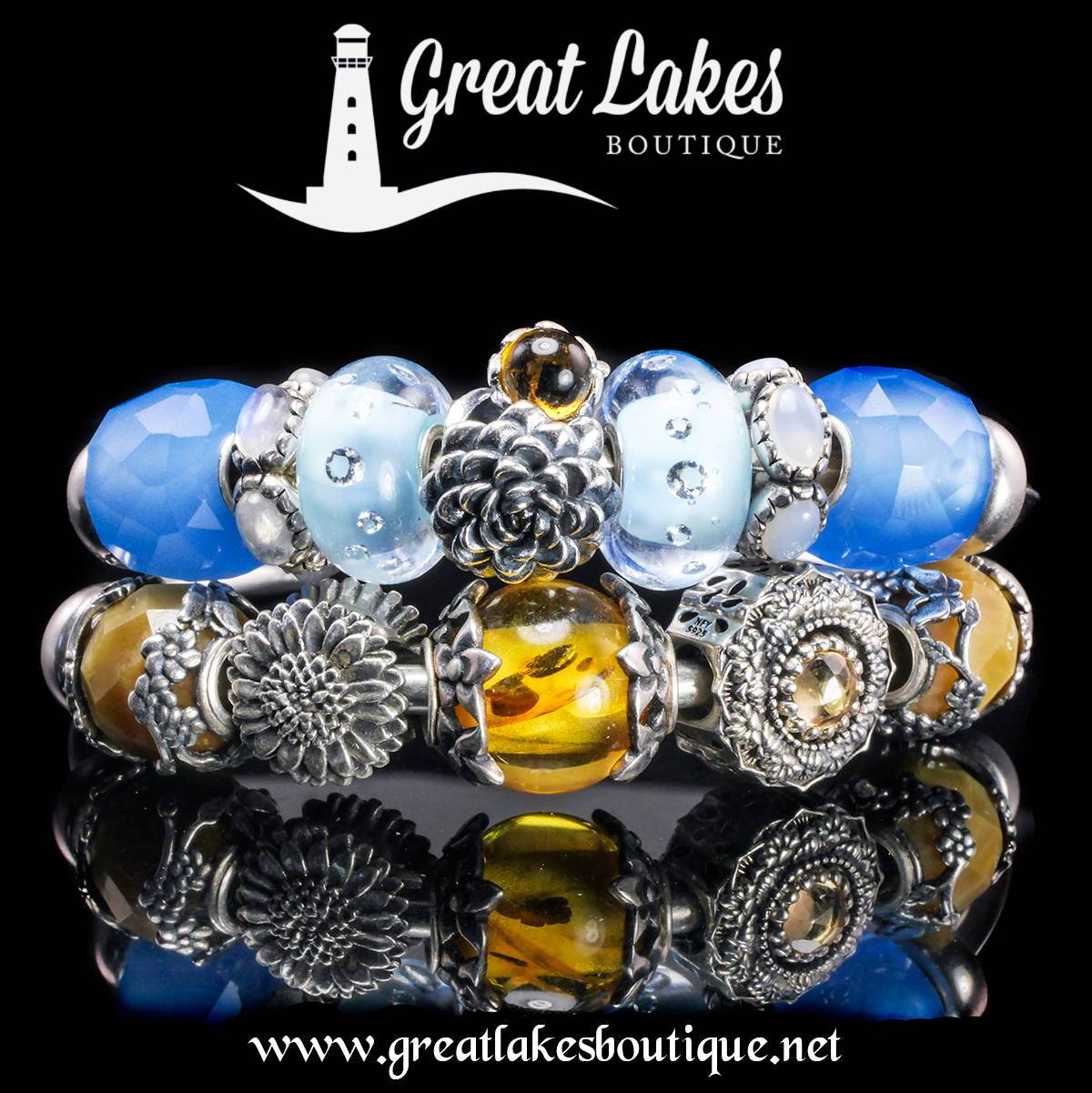 Trollbeads Shade of Sparkle Pacific Pre-Fall Inspiration