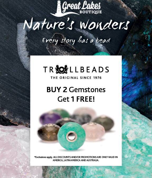 Trollbeads Gemstone Promotion Begins