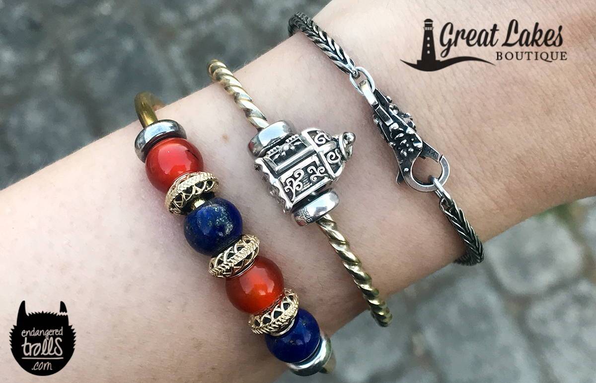 Trollbeads Round Red Onyx Inspiration