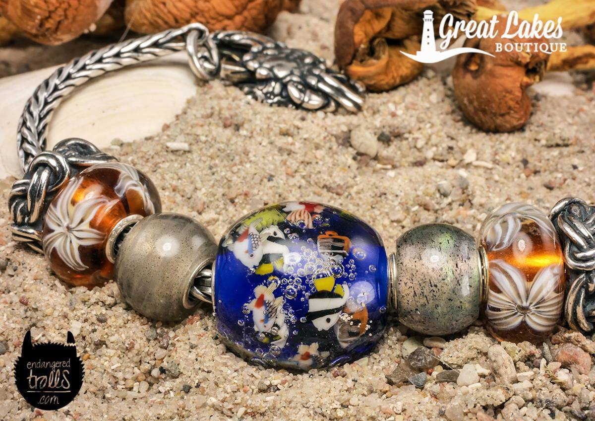 Trollbeads Blue Ocean (& Summer Glass Options)