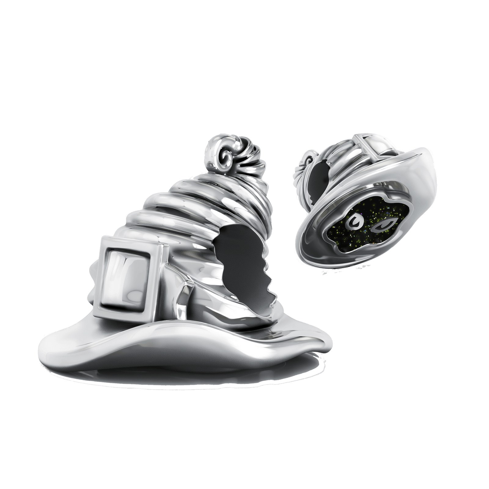 Bella Fascini Witch Hat with Enamel Cat Debuts