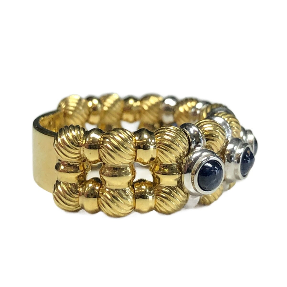 Great Lakes Coin 18k Gold &amp; Sapphire Ring