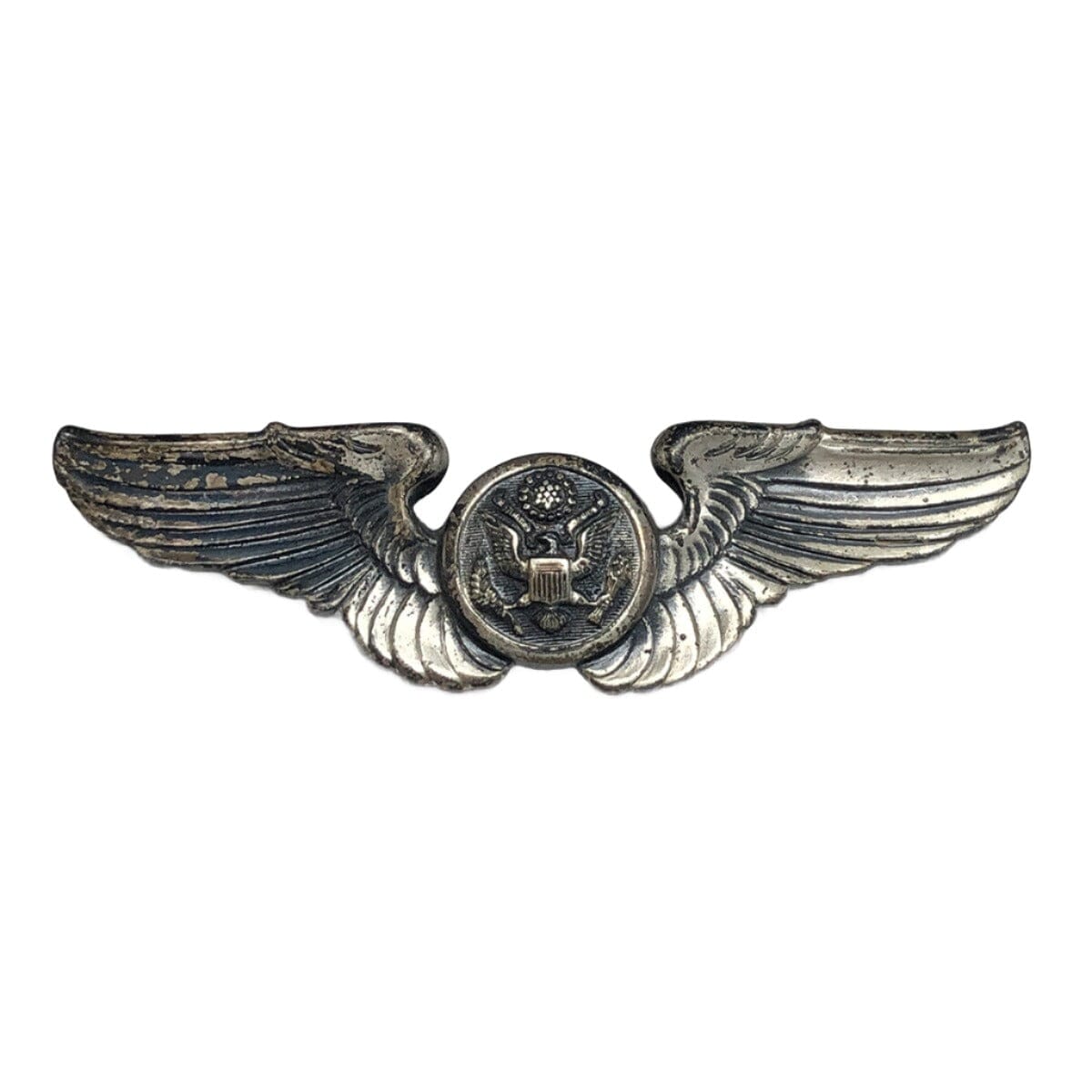 Great Lakes Coin Vintage Silver Wings Pin (No Back)