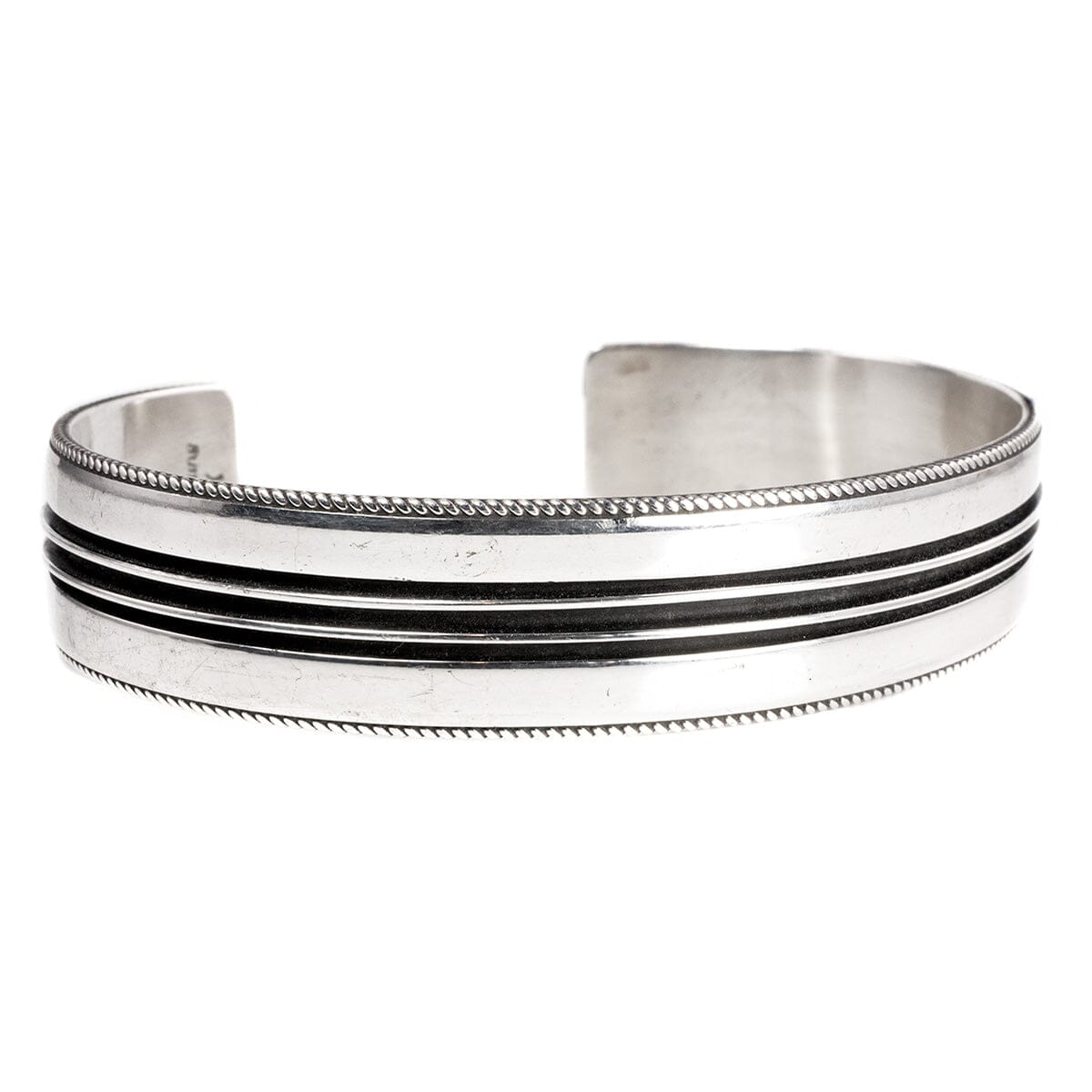 Great Lakes Coin Yazzie Navajo Silver Cuff