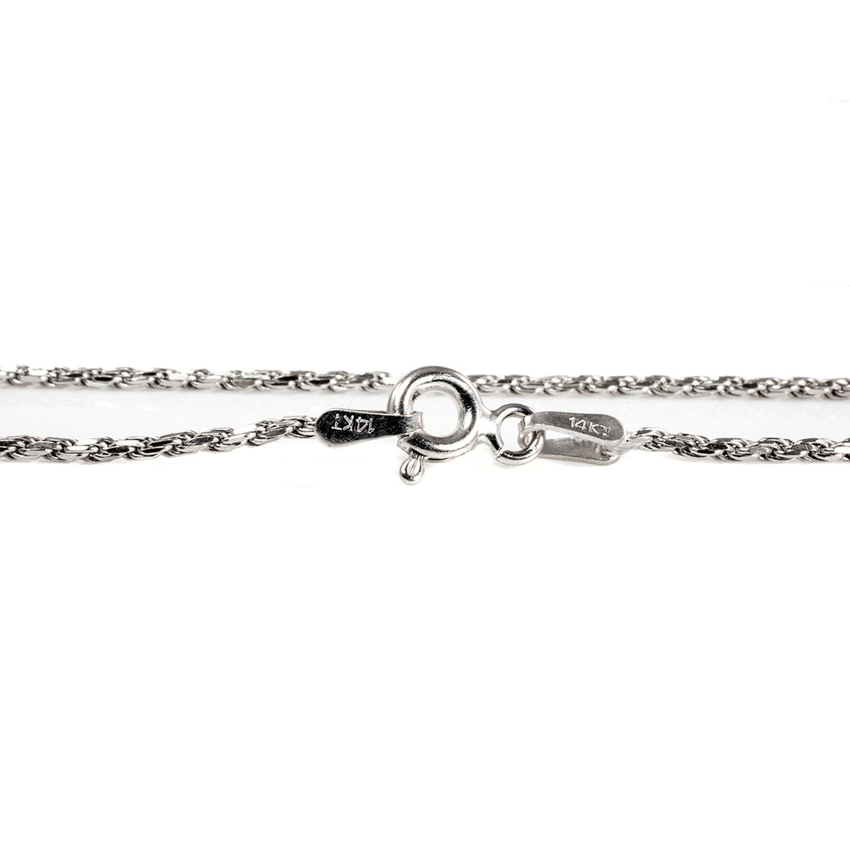 Great Lakes Boutique 14 k White Gold Rope Bracelet