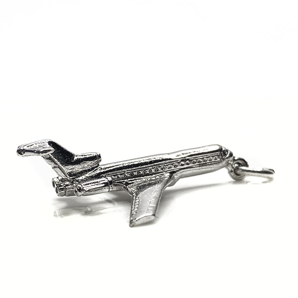 Great Lakes Boutique Wells Silver Airplane Charm
