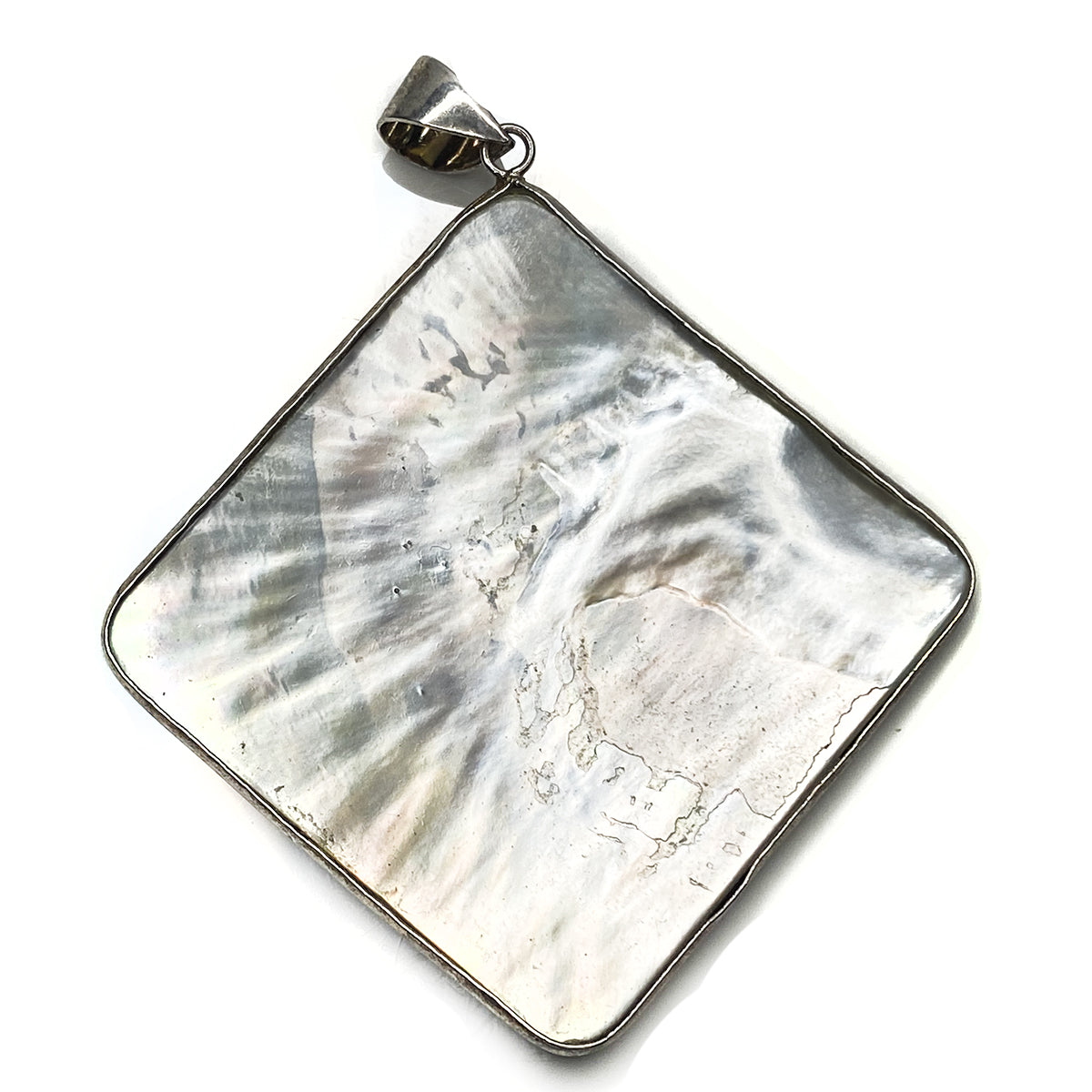 Great Lakes Boutique Silver &amp; Abalone Pendant