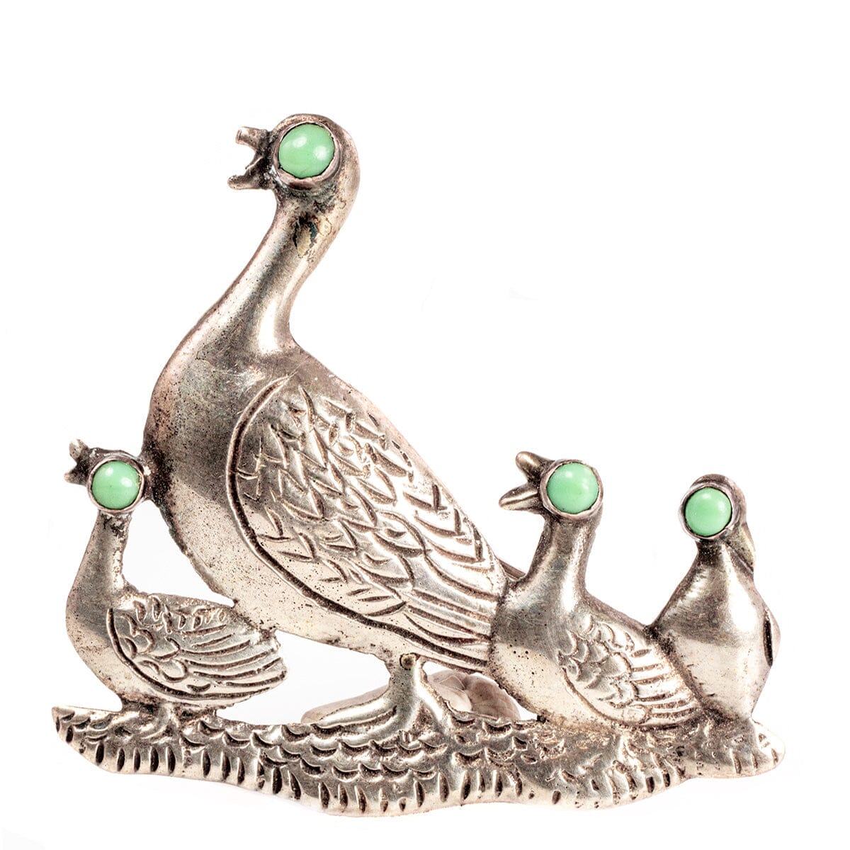 Great Lakes Boutique Silver Mother Goose Pin