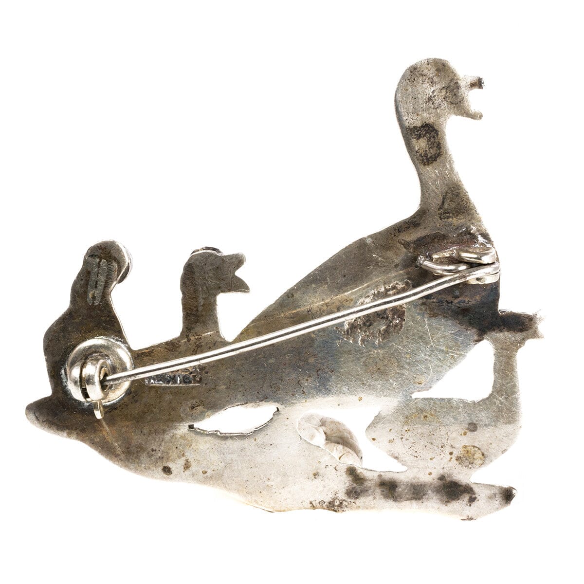 Great Lakes Boutique Silver Mother Goose Pin
