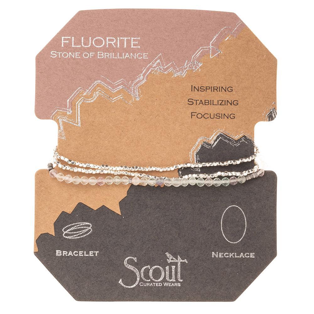 Scout Curated Wears Delicate Stone Fluorite - Stone of Brilliance (1733241602091)