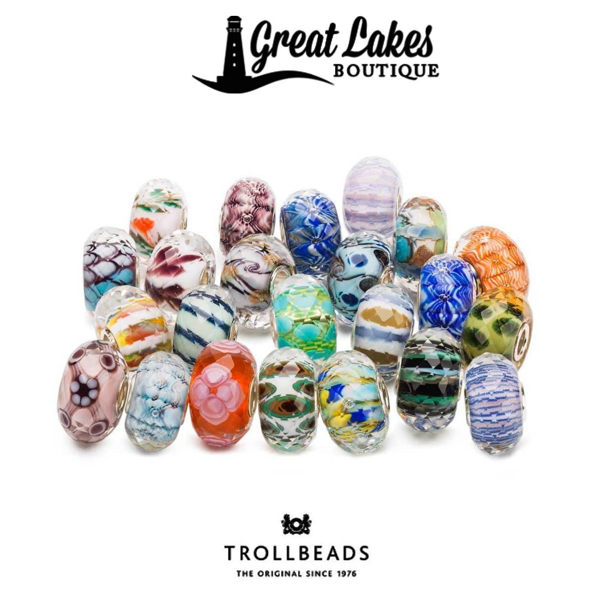 Trollbeads Faceted Uniques for Bead Bash on the Lake