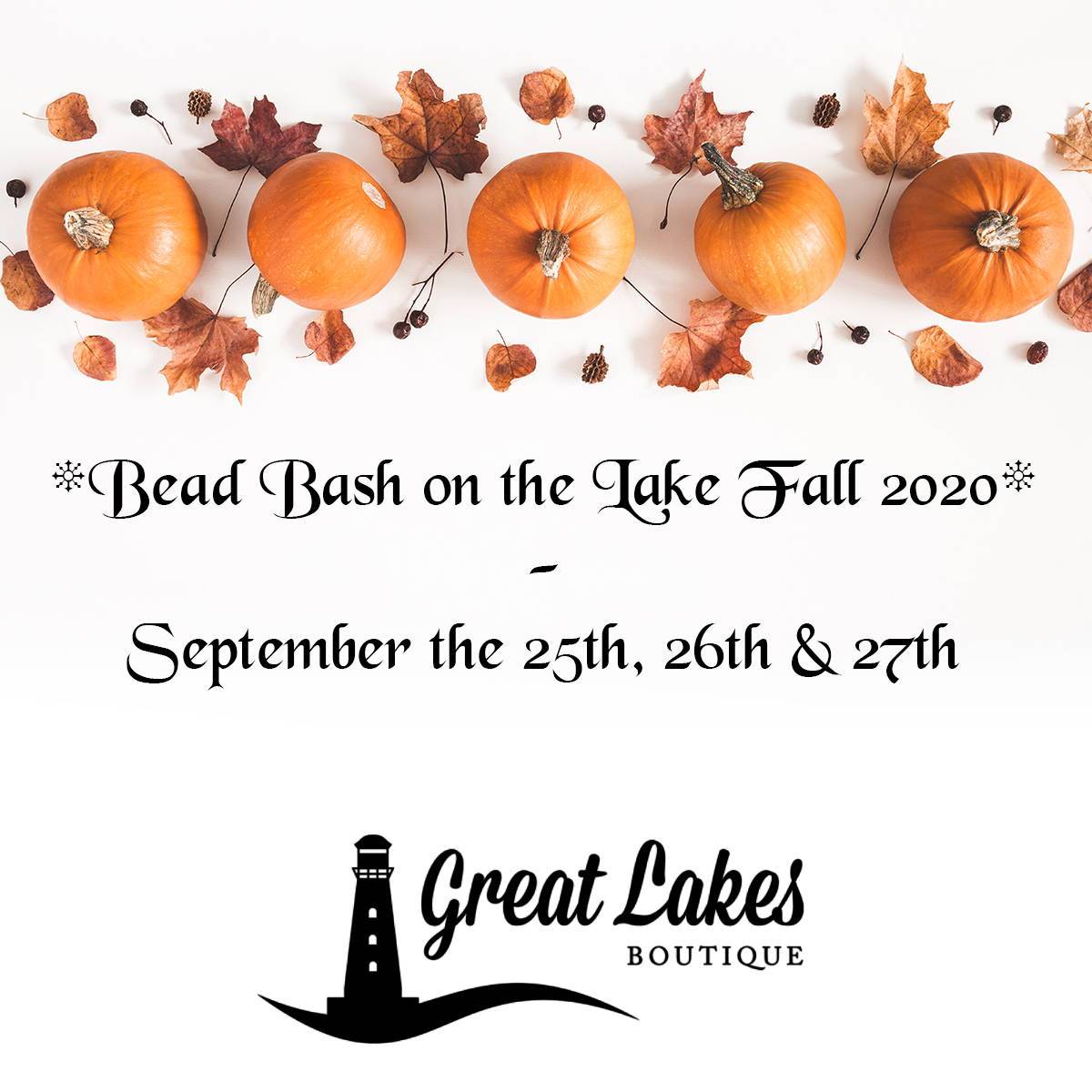 Bead Bash on the Lake Fall 2020