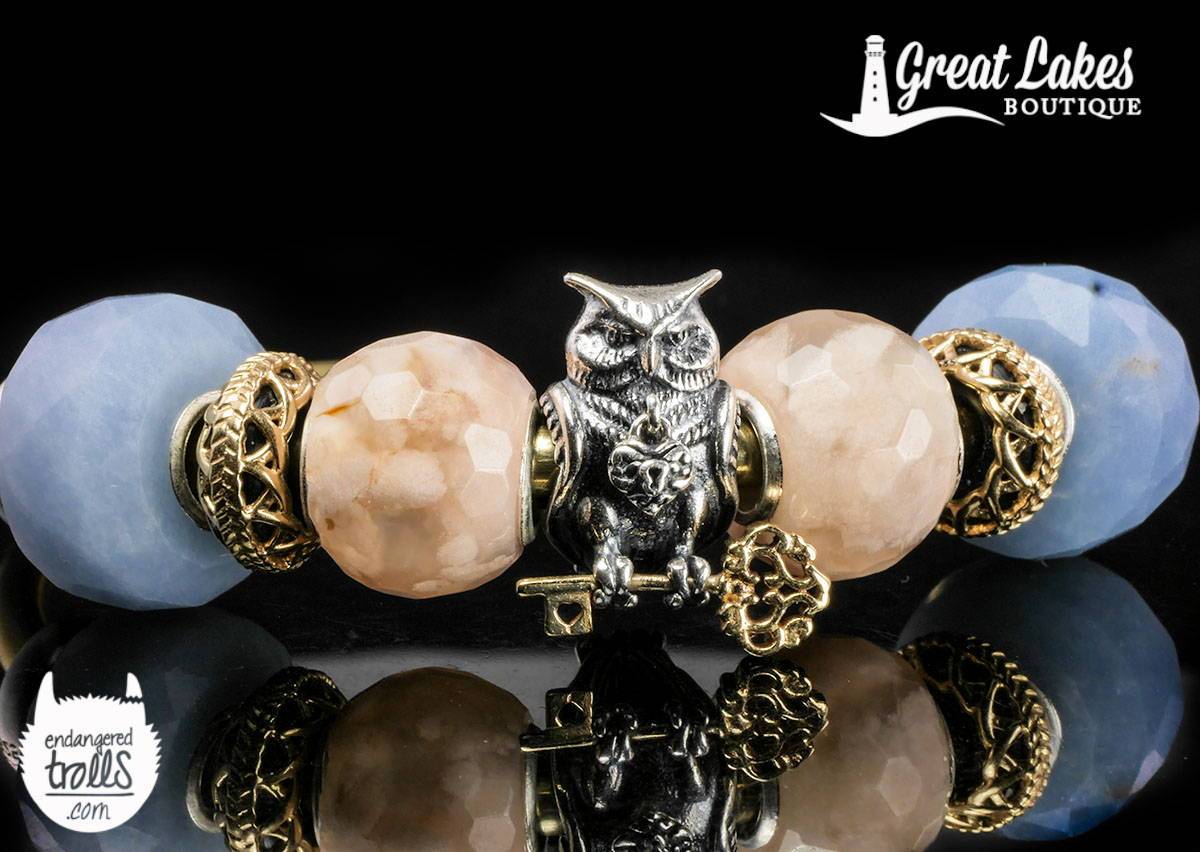 The Palace of Amber Round Sakura Agate Inspiration
