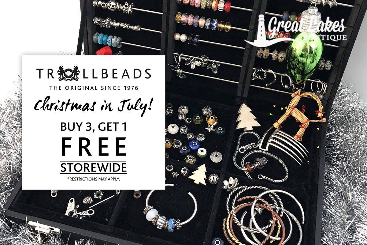 Trollbeads Promotions for Christmas in July!