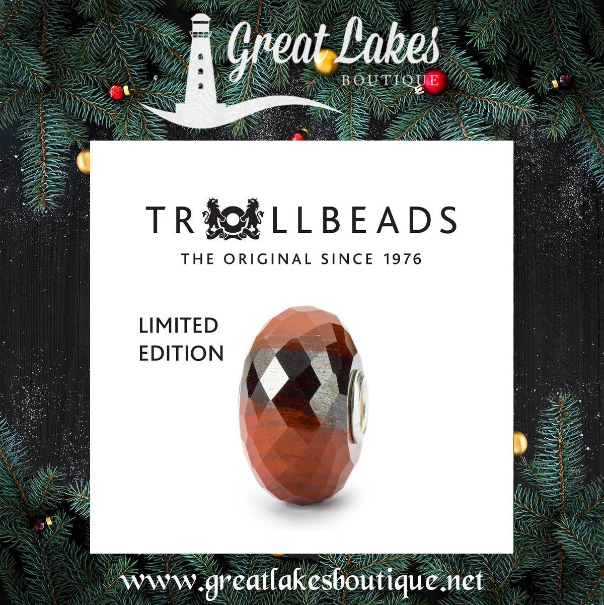 Trollbeads Black Friday 2021 Preview (Trollbeads Red Chalcedony with Hematite)