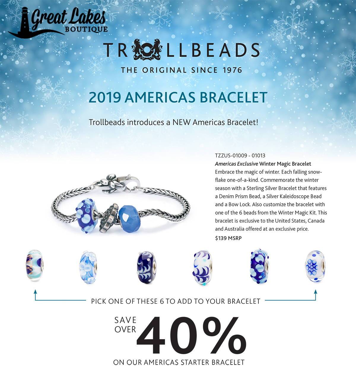 Trollbeads Winter Magic Bracelet