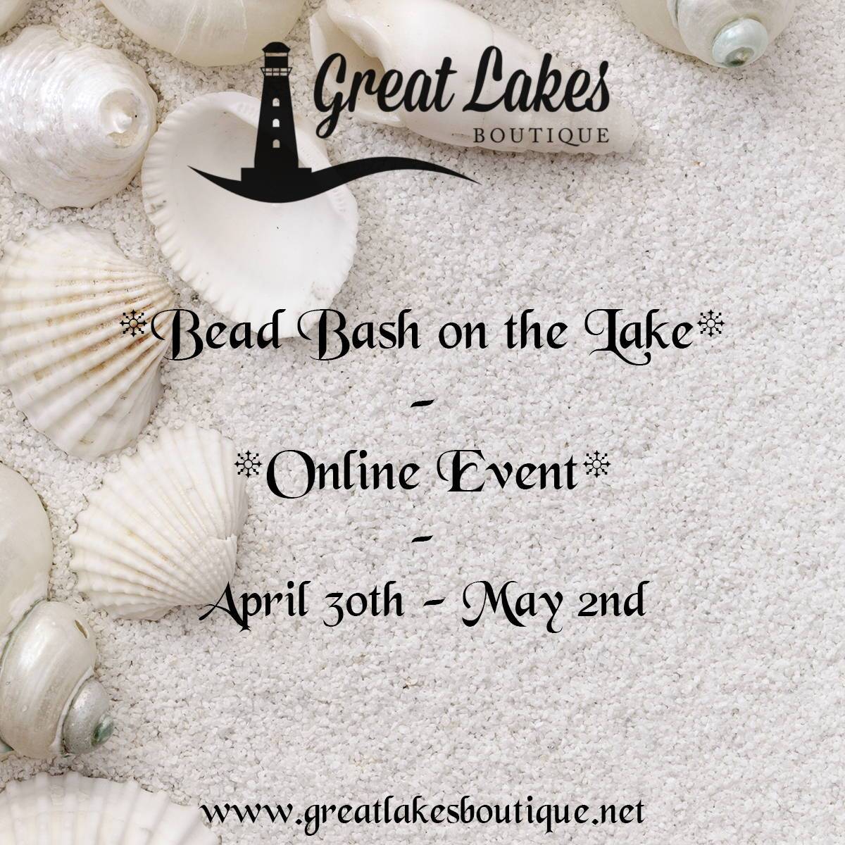 Bead Bash on the Lake Spring 2021 Schedule