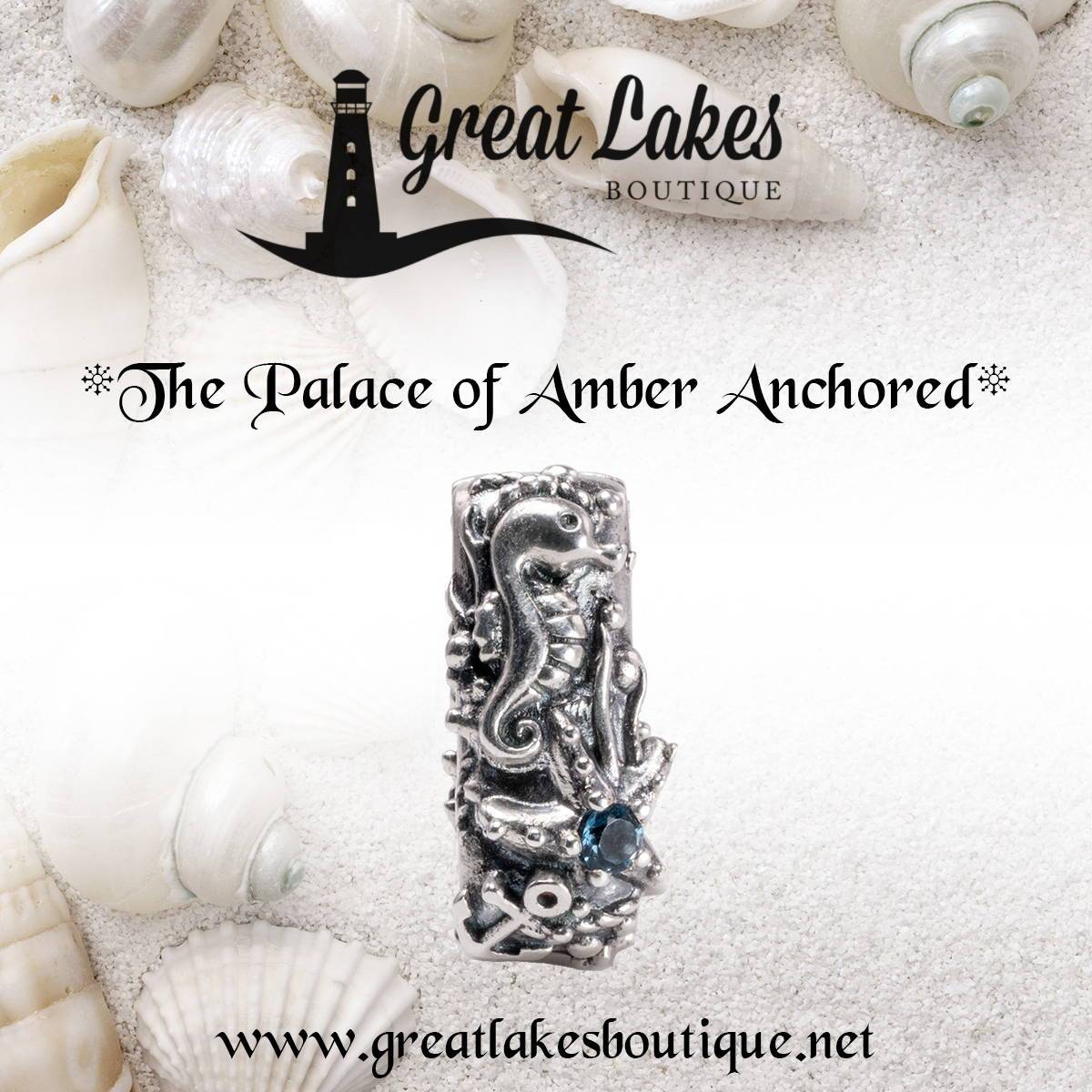 The Palace of Amber Anchored for Bead Bash on the Lake