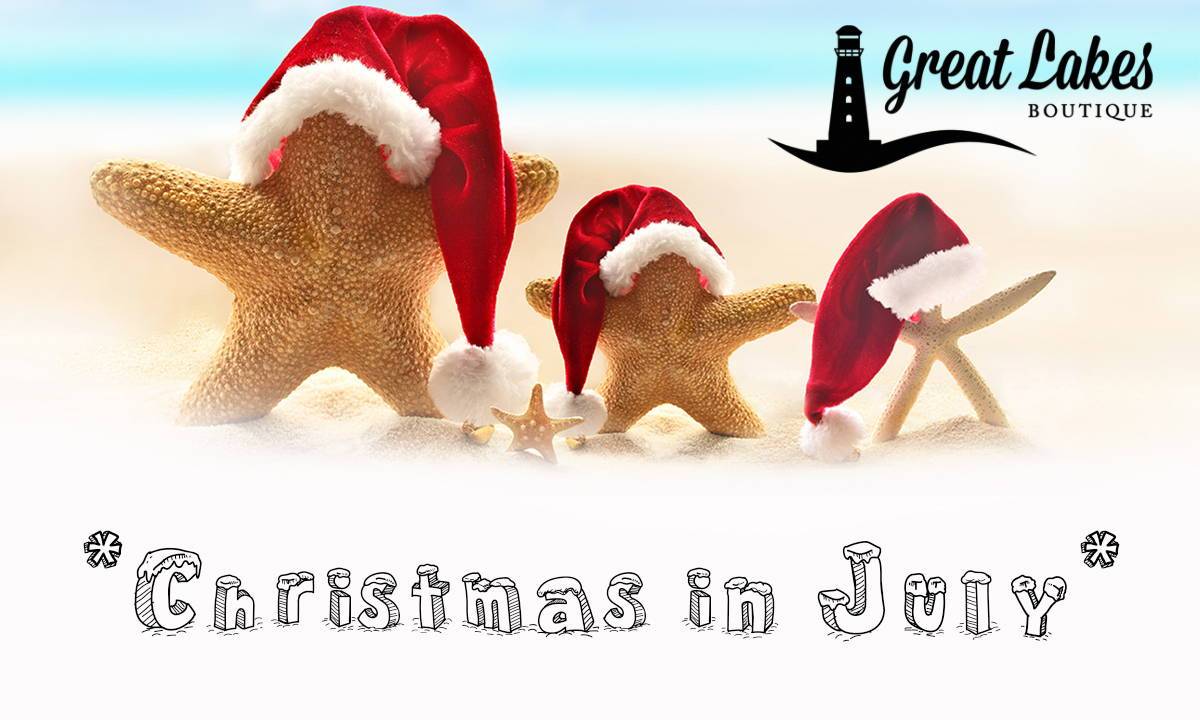 Christmas in July at Great Lakes Boutique