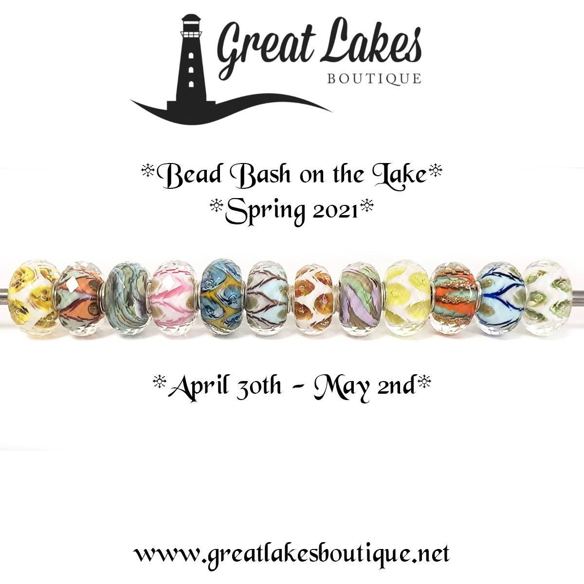 Trollbeads Faceted Uniques for Bead Bash on the Lake Spring 2021