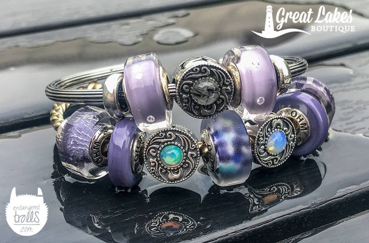 Fifty Shades of Purple with Ohm Beads