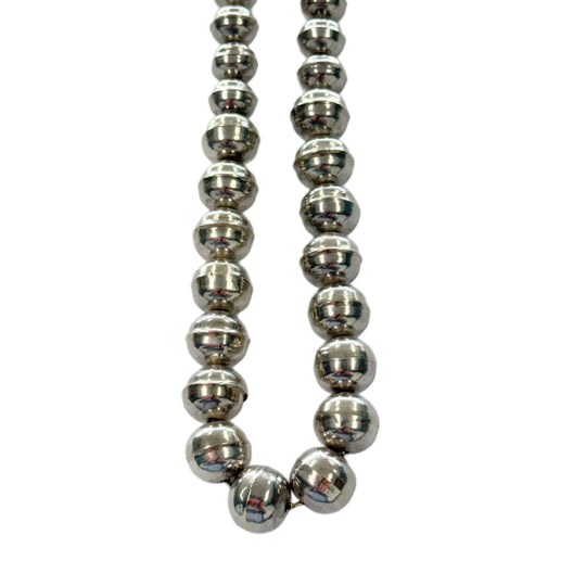 Silver Ball Necklace