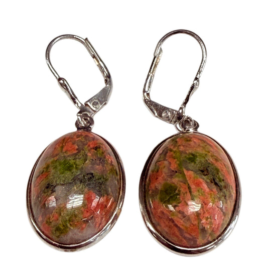 Silver & Gemstone Earrings