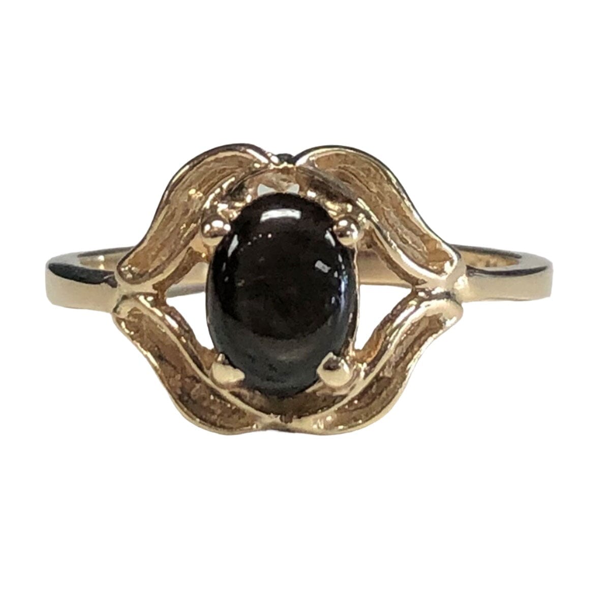 Great Lakes Coin 10k Gold &amp; Cat&#39;s Eye Quartz Ring