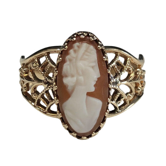 10k Gold Cameo Ring