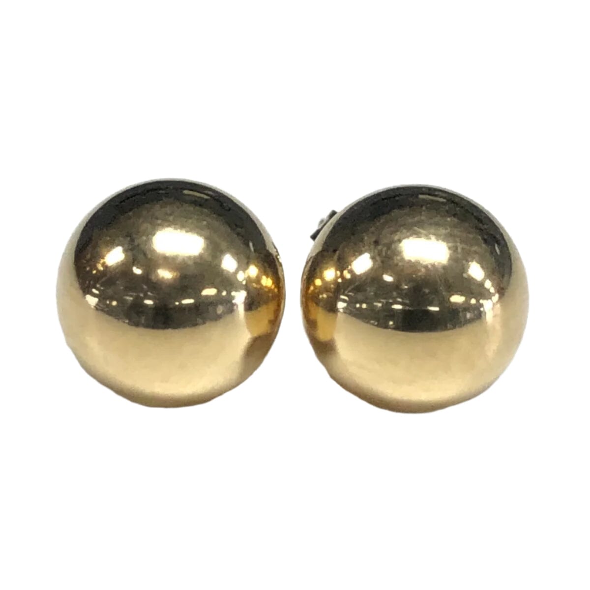Great Lakes Coin 14k Yellow Gold Ball Stud Earrings