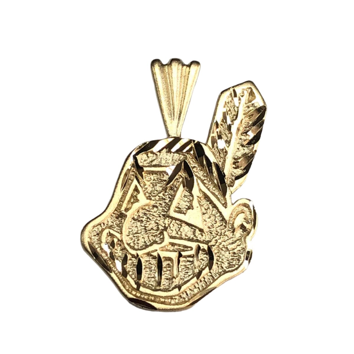 Great Lakes Coin 14k Gold Chief Wahoo Cleveland Indians Pendant