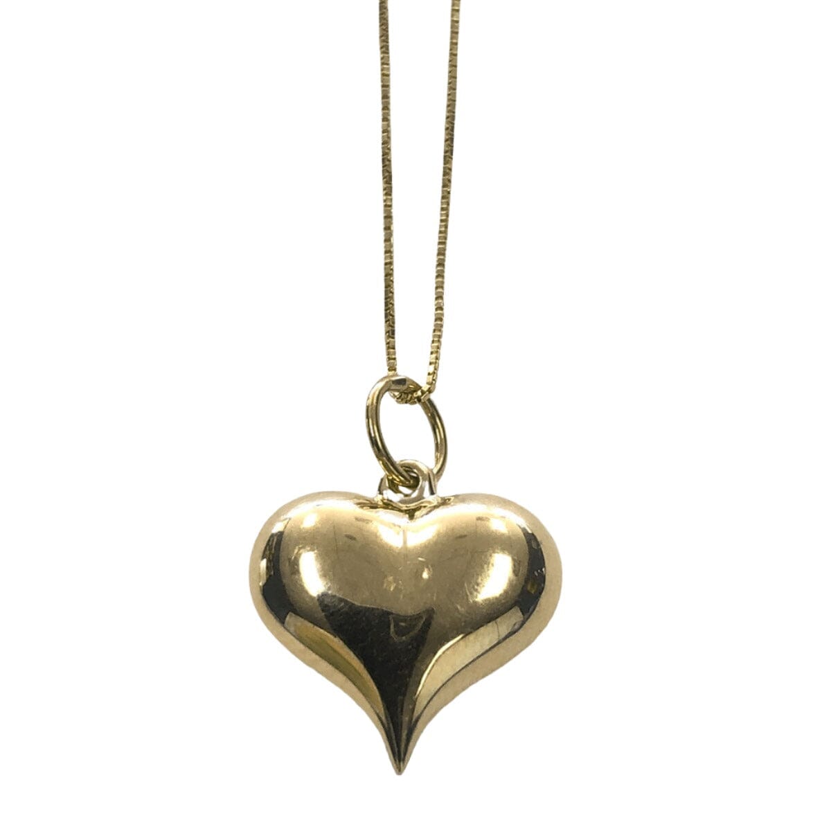 Great Lakes Coin 14k Gold Heart Necklace