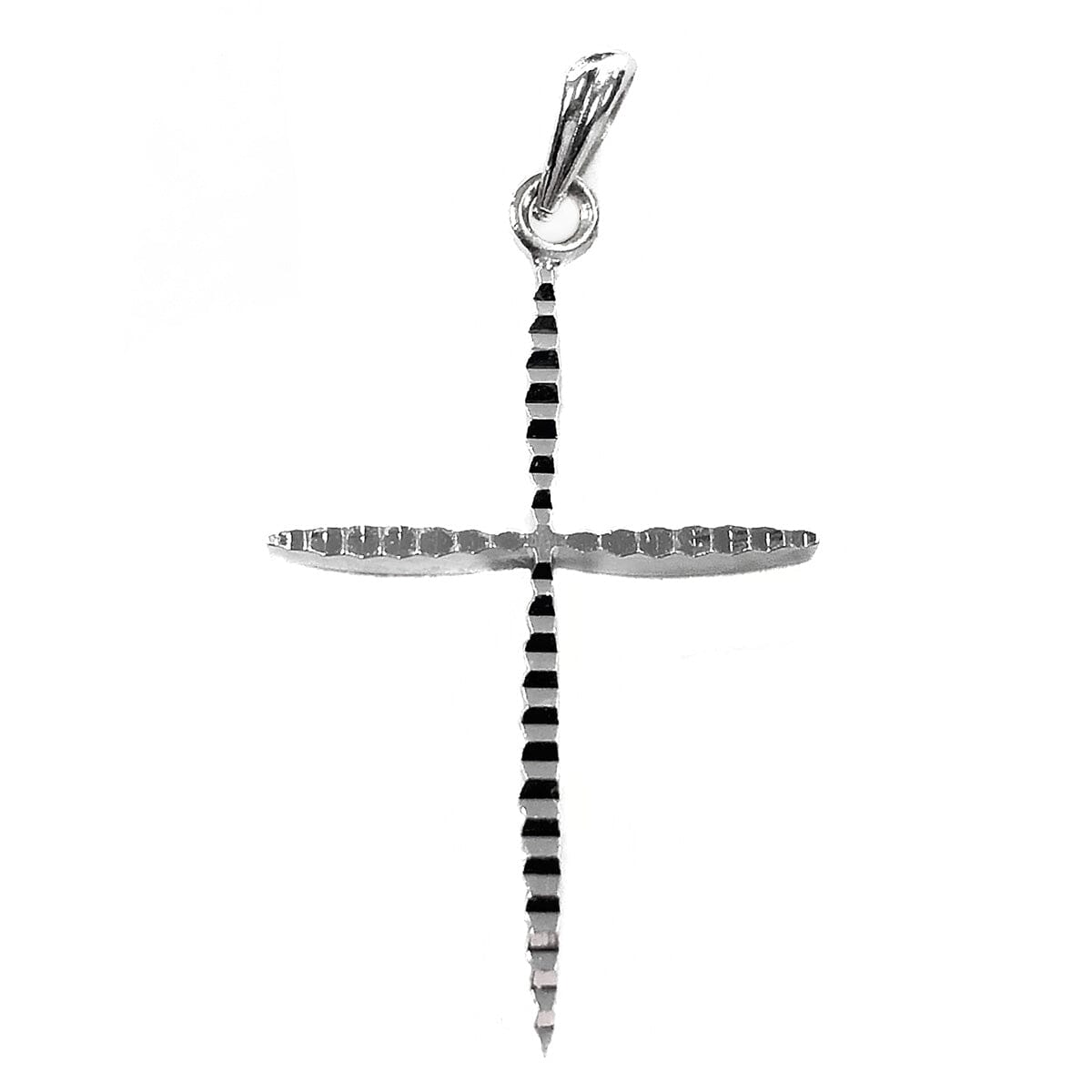 Great Lakes Coin 14k White Gold Cross Pendant