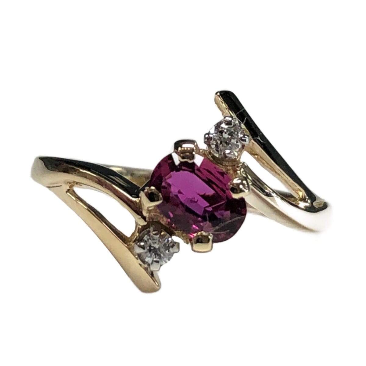 Great Lakes Coin 14k Gold Ruby &amp; Diamond Ring