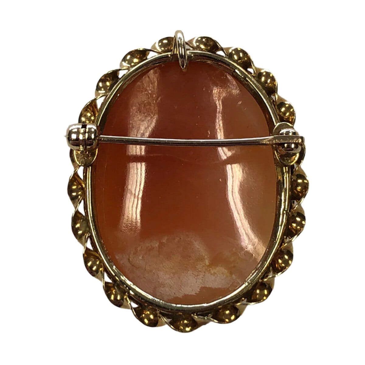 Great Lakes Coin 14k Gold Three Graces Cameo Pendant &amp; Pin