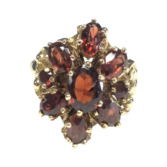 14k Gold & Garnet Ring