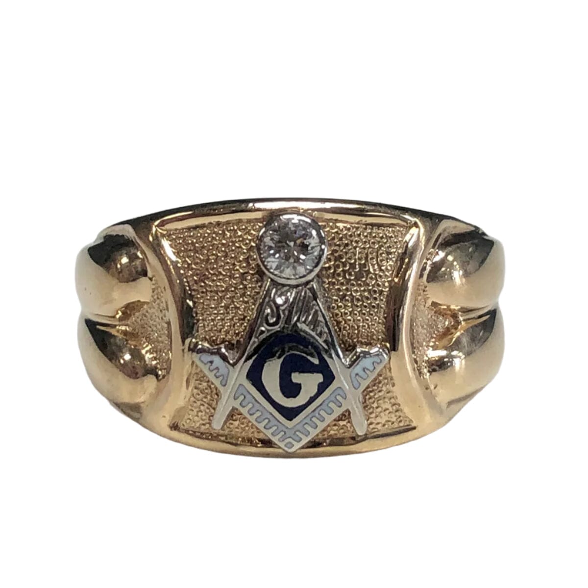 Great Lakes Coin 14k Gold Masonic Signet Ring