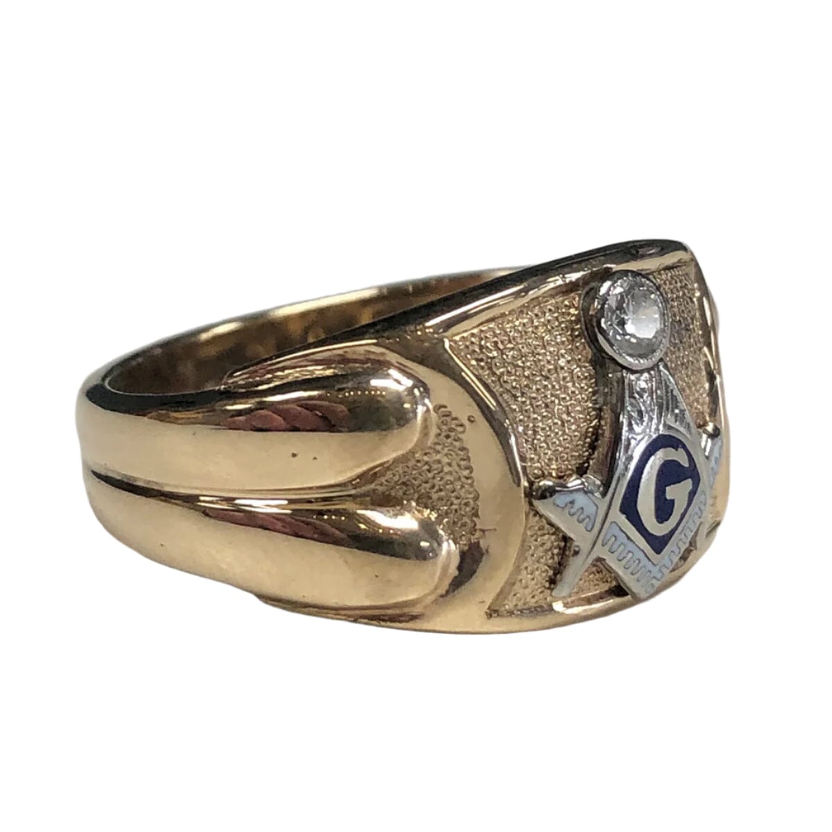 Great Lakes Coin 14k Gold Masonic Signet Ring