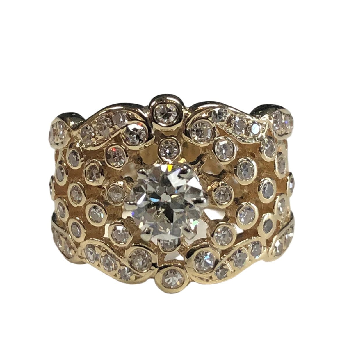 Great Lakes Coin 14k Gold &amp; Diamond Ring