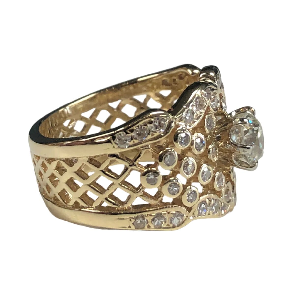 Great Lakes Coin 14k Gold &amp; Diamond Ring