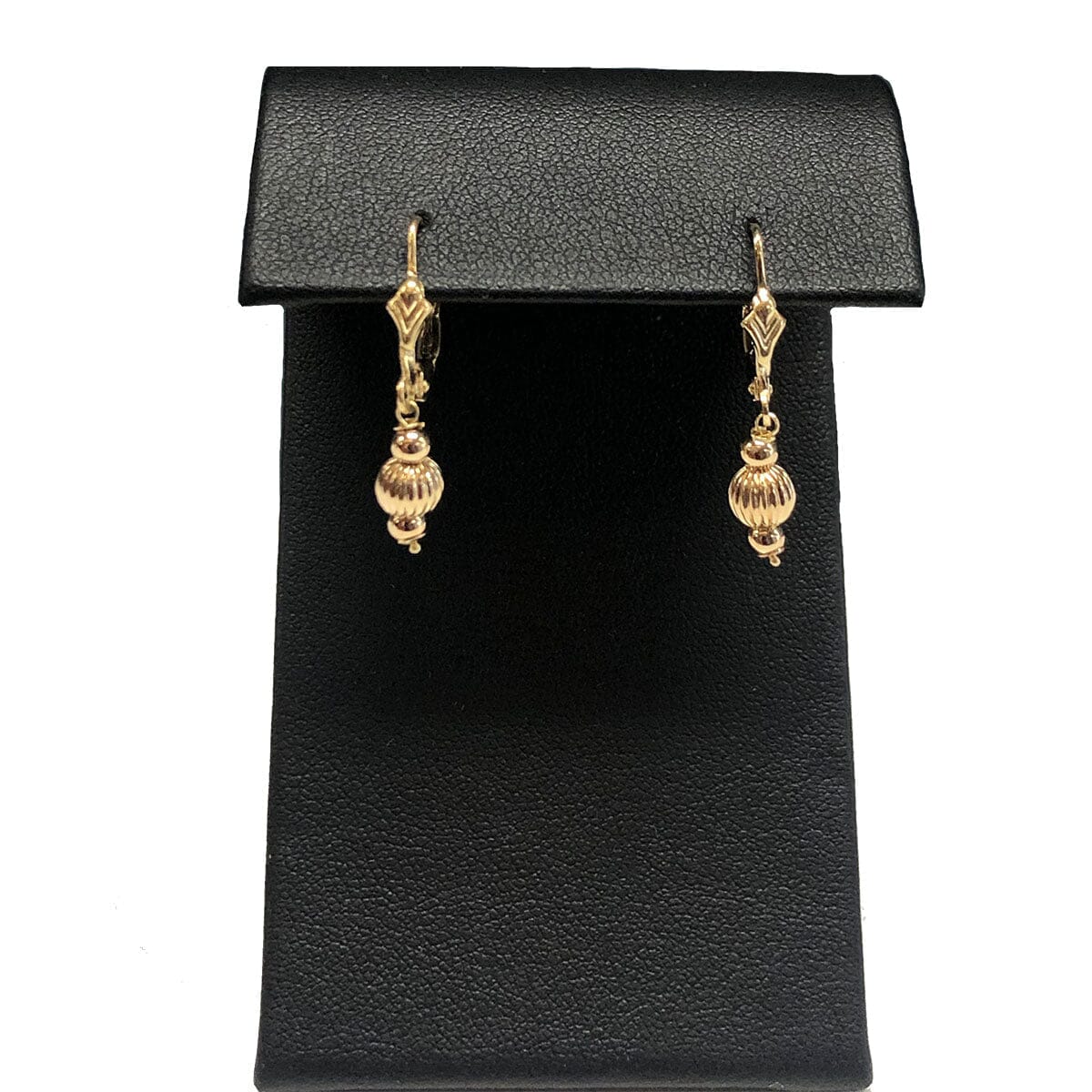 Great Lakes Coin 14k Gold Ornate Drop Earrings
