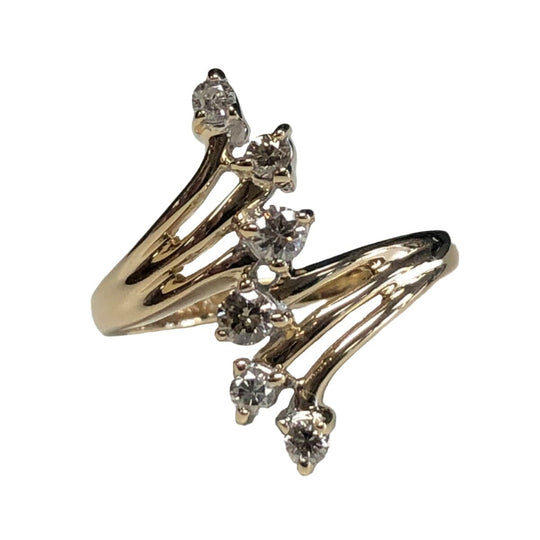 14k Gold & Diamond Ring