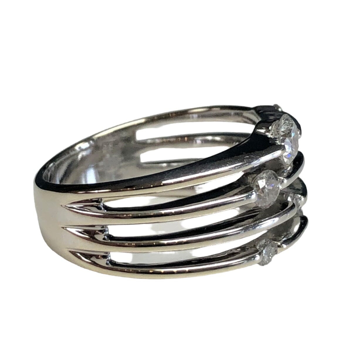 Great Lakes Coin 14k White Gold Diamond Ring