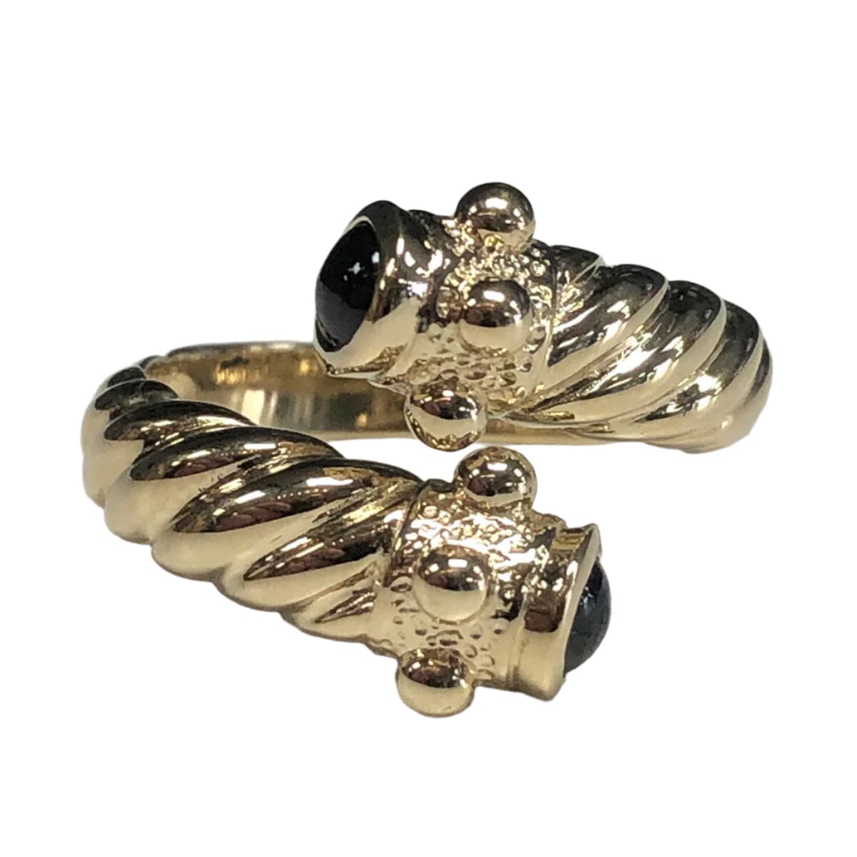 Great Lakes Coin 14k Gold &amp; Black Onyx Ring