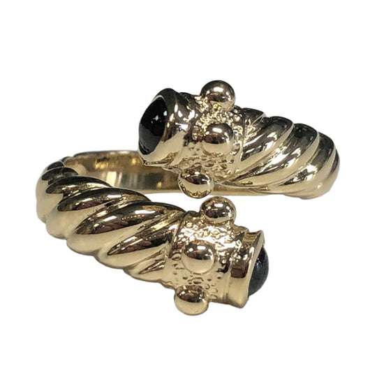 14k Gold & Black Onyx Ring