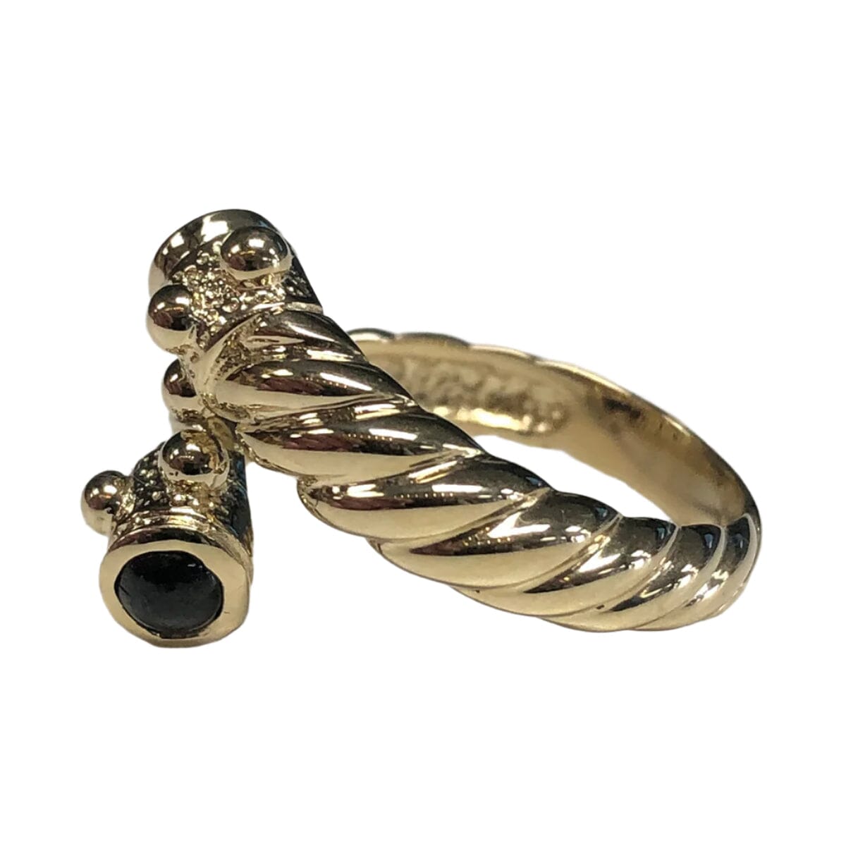 Great Lakes Coin 14k Gold &amp; Black Onyx Ring
