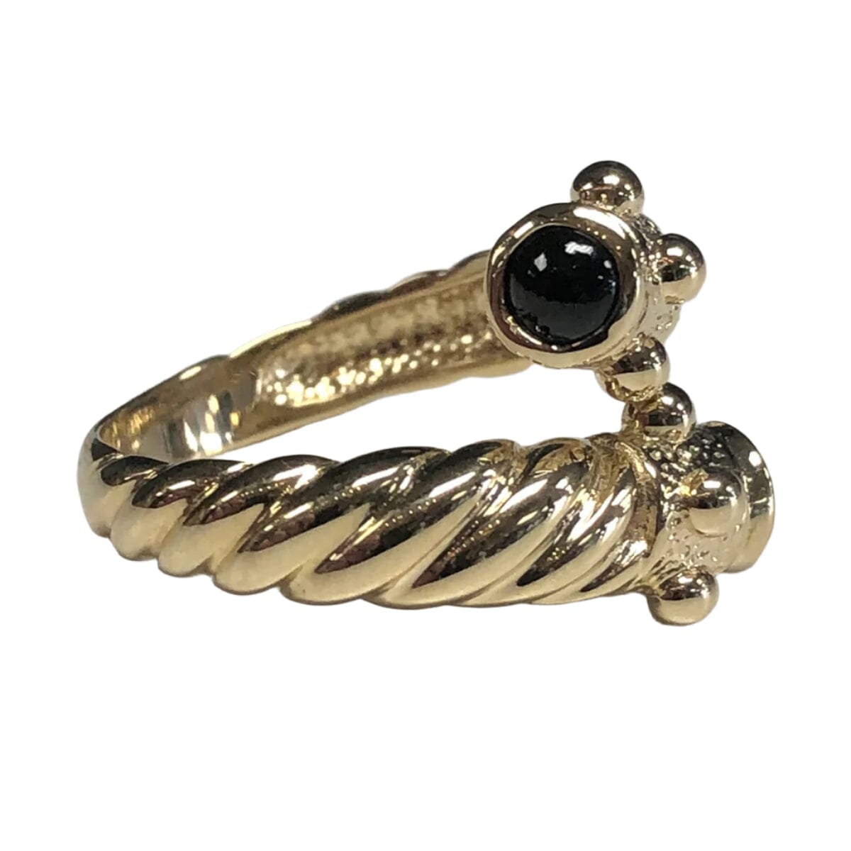 Great Lakes Coin 14k Gold &amp; Black Onyx Ring
