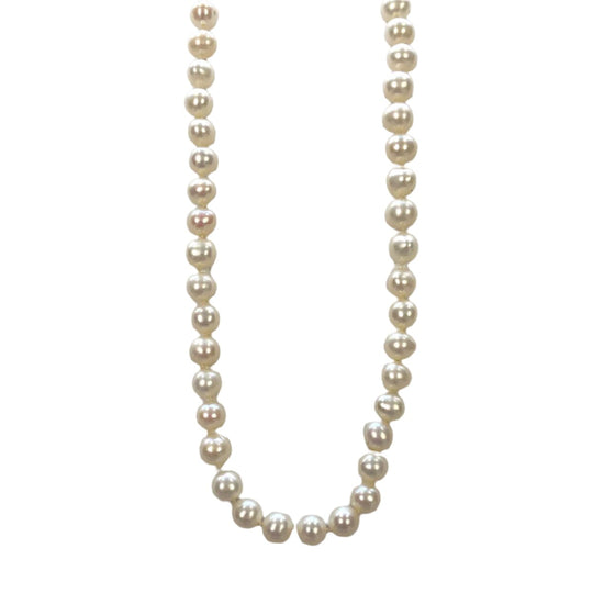 14k Gold & Pearl Necklace
